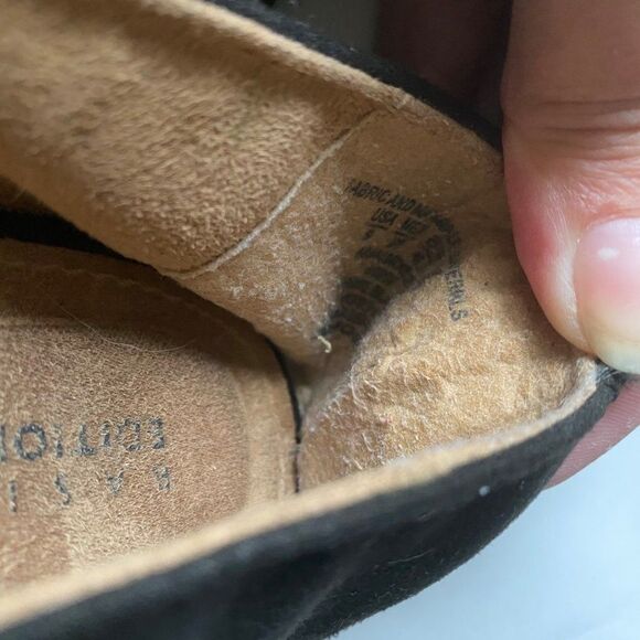 Basic Edition black with tassels ballerina flats - Picture 2 of 10